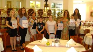 Závěrečné předávání certifikátů hotel Aura Palace****