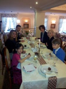 Závěrečný banket s předáváním certifikátů - hotel Aura Palace